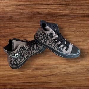 Converse Chuck Taylor All Star Hi Rock Script Print Sz 5W
